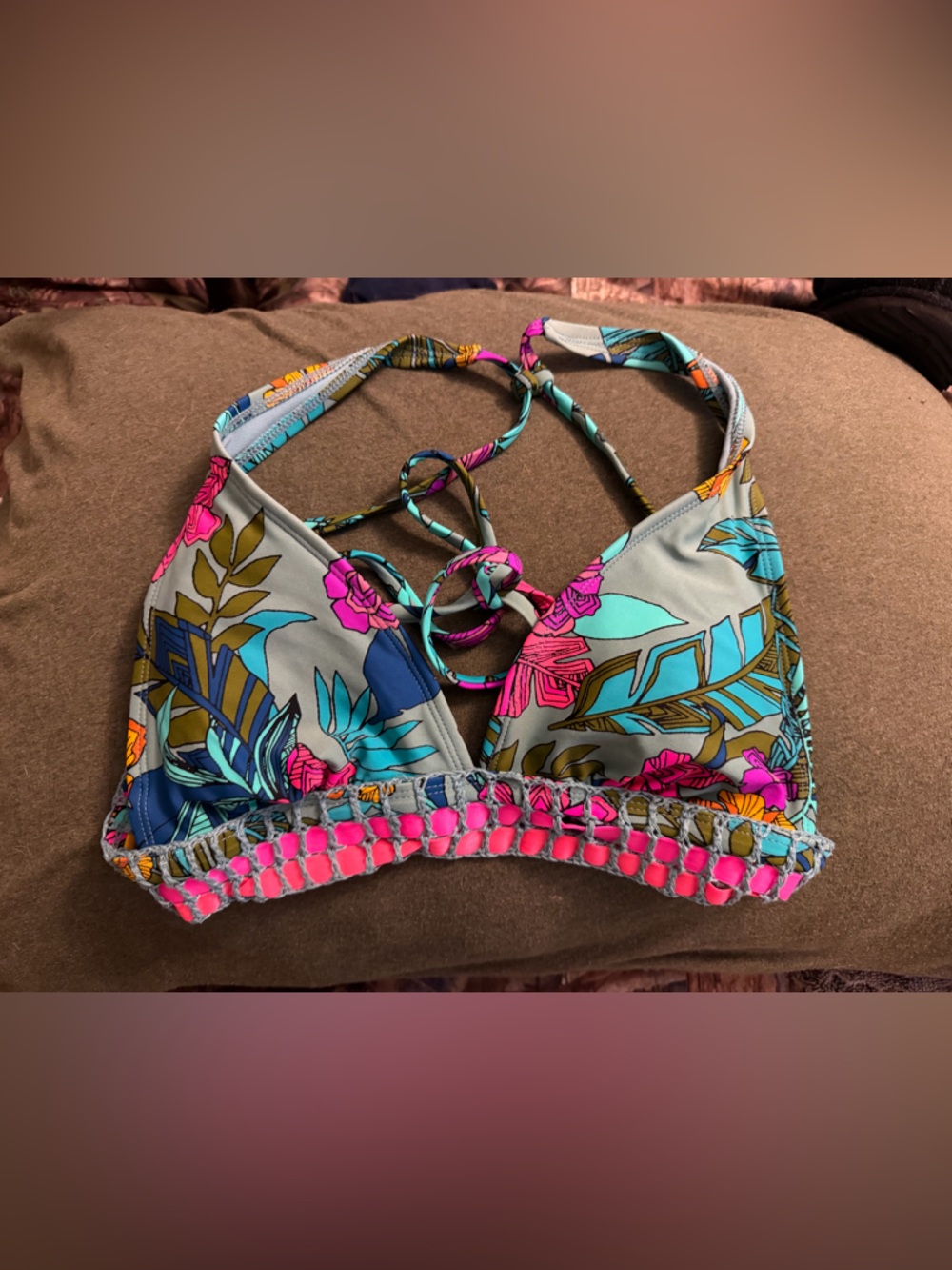 Xhilaration Floral Bikini Set